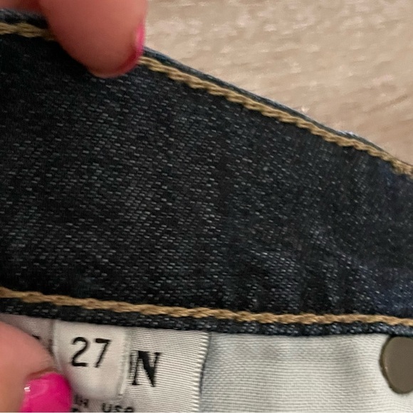 Hudson MUSE CROP SKINNY W/5in CUFF Size 27 Color DMOS - Picture 11 of 11